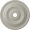 Ekena Millwork Jefferson Ceiling Medallion (Fits Canopies up to 5"), 26 1/2"OD x 3 5/8"ID x 1 1/2"P, Pot of Cream CM26JEPCF - alternate 1